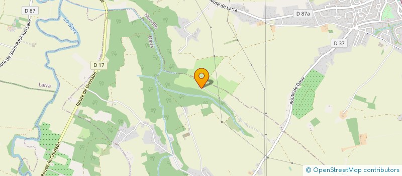 localisation de l'entreprise EXPLOITATION AGRICOLE A RESPONSABILITE LIMITEE HARAS DU TUREL à DAUX
