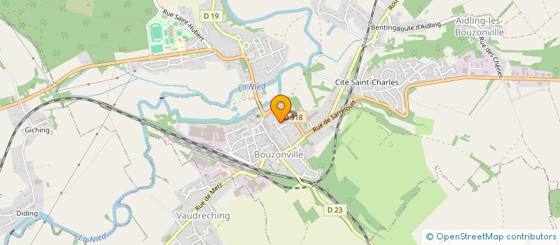 localisation de l'entreprise EXPLOITATION AGRICOLE A RESPONSABILITE LIMITEE HUSINGER  FLASTROFF