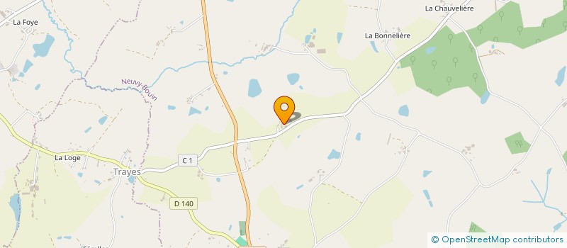 localisation de l'entreprise EXPLOITATION AGRICOLE A RESPONSABILITE LIMITEE JEAN-PAUL ET YOANN GOBIN à NEUVY-BOUIN