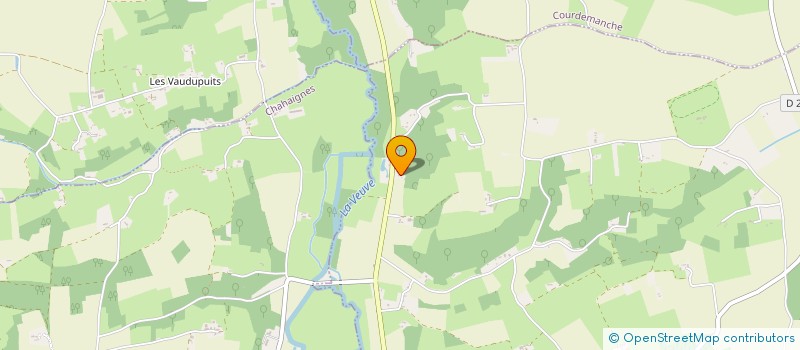 localisation de l'entreprise EXPLOITATION AGRICOLE A RESPONSABILITE LIMITEE LA CHEVALLERIE à BEAUMONT-SUR-DEME