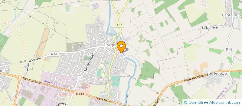 localisation de l'entreprise EXPLOITATION AGRICOLE A RESPONSABILITE LIMITEE LA FERME D'AUGE  MEZIDON VALLEE D'AUGE