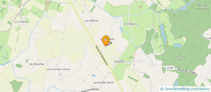 localisation de l'entreprise EXPLOITATION AGRICOLE A RESPONSABILITE LIMITEE LA MALICE à CHAPELLE-VOLAND