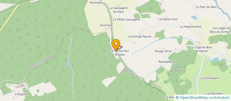 localisation de l'entreprise EXPLOITATION AGRICOLE A RESPONSABILITE LIMITEE LA SOURCE  GESVRES