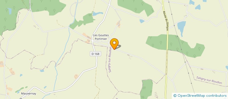 localisation de l'entreprise EXPLOITATION AGRICOLE A RESPONSABILITE LIMITEE LAFORET  MONETAY-SUR-LOIRE