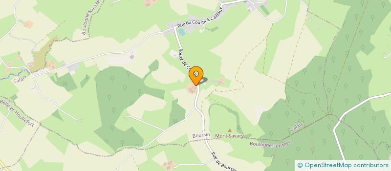 localisation de l'entreprise EXPLOITATION AGRICOLE A RESPONSABILITE LIMITEE LAVOISIER  BOURSIN