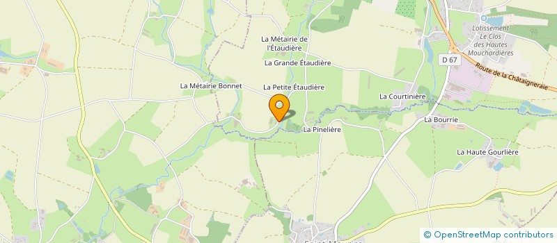 localisation de l'entreprise EXPLOITATION AGRICOLE A RESPONSABILITE LIMITEE LE MOULIN MIGNE à CHEFFOIS