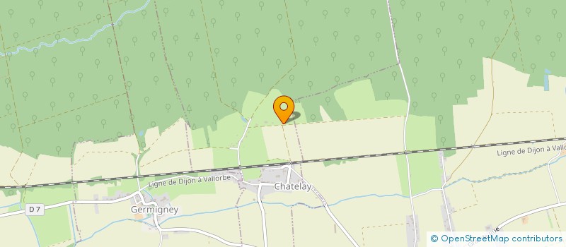 localisation de l'entreprise EXPLOITATION AGRICOLE A RESPONSABILITE LIMITEE LECUYER  CHISSEY SUR LOUE