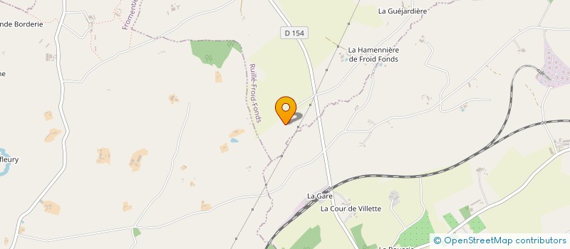 localisation de l'entreprise EXPLOITATION AGRICOLE A RESPONSABILITE LIMITEE LES BASSES BRETIGNOLLES à RUILLE-FROID-FONDS