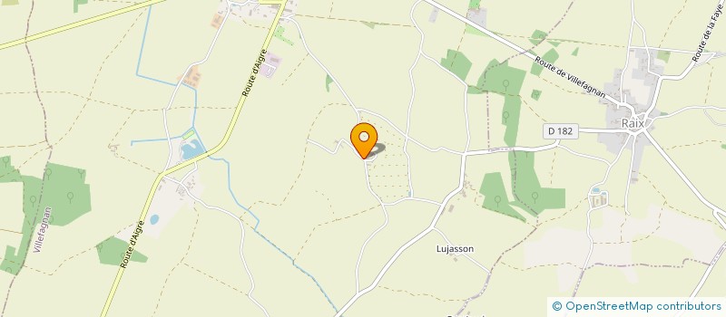 localisation de l'entreprise EXPLOITATION AGRICOLE A RESPONSABILITE LIMITEE LES GRANDES OUCHES à THEIL-RABIER