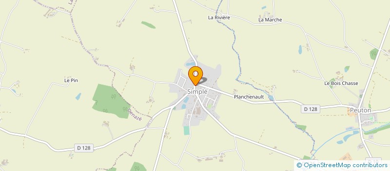 localisation de l'entreprise EXPLOITATION AGRICOLE A RESPONSABILITE LIMITEE LES SAVEURS DU PONT à QUELAINES-SAINT-GAULT