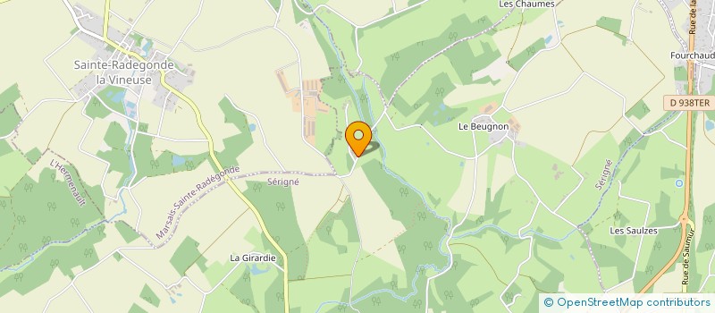 localisation de l'entreprise EXPLOITATION AGRICOLE A RESPONSABILITE LIMITEE LES SOURCES  SERIGNE