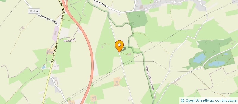 localisation de l'entreprise EXPLOITATION AGRICOLE A RESPONSABILITE LIMITEE LIENARD à BEAUFORT