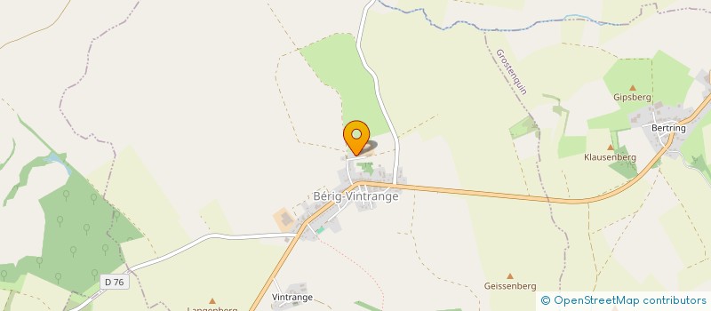 localisation de l'entreprise EXPLOITATION AGRICOLE A RESPONSABILITE LIMITEE LOUIS  BERIG-VINTRANGE