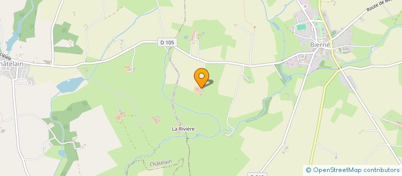 localisation de l'entreprise EXPLOITATION AGRICOLE A RESPONSABILITE LIMITEE MALMONDE à BIERNE-LES-VILLAGES