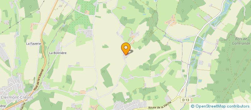 localisation de l'entreprise EXPLOITATION AGRICOLE A RESPONSABILITE LIMITEE MANCEAU à MAREIL SUR LOIR
