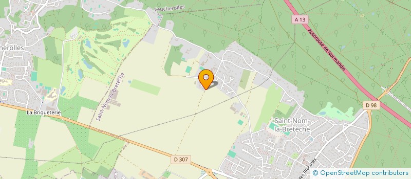 localisation de l'entreprise EXPLOITATION AGRICOLE A RESPONSABILITE LIMITEE MOIGNIER  SAINT-NOM-LA-BRETECHE