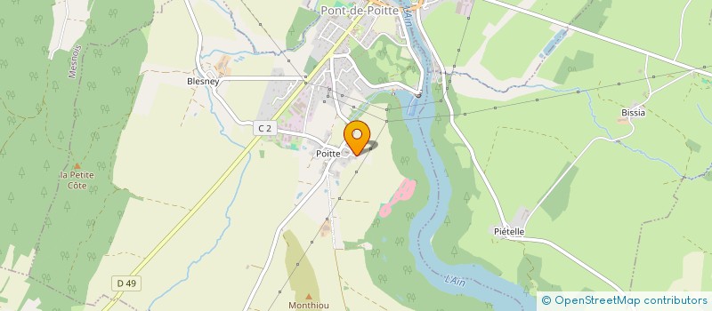 localisation de l'entreprise EXPLOITATION AGRICOLE A RESPONSABILITE LIMITEE PAGET DES GRANGETTES à SOUCIA