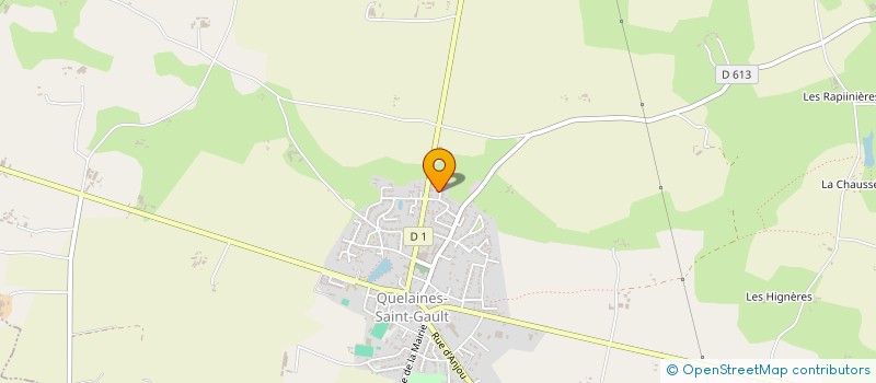 localisation de l'entreprise EXPLOITATION AGRICOLE A RESPONSABILITE LIMITEE PONT HIERE à PEUTON
