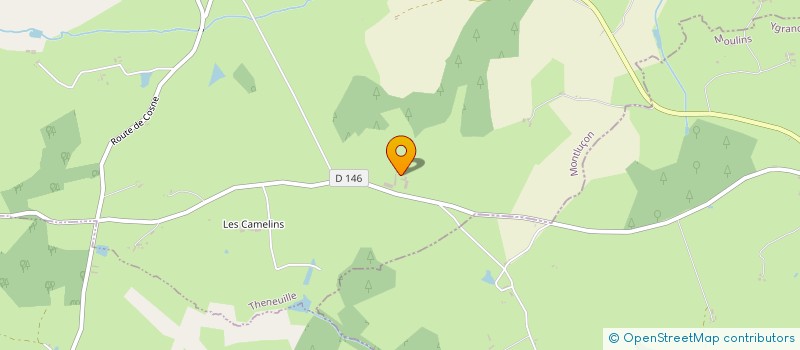 localisation de l'entreprise EXPLOITATION AGRICOLE A RESPONSABILITE LIMITEE PROST ANTHONY  THENEUILLE