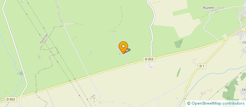 localisation de l'entreprise EXPLOITATION AGRICOLE A RESPONSABILITE LIMITEE RAMBERT  BOURBON L'ARCHAMBAULT