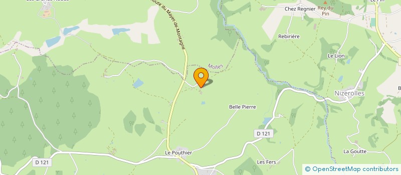 localisation de l'entreprise EXPLOITATION AGRICOLE A RESPONSABILITE LIMITEE RIGOLET  LA CHAPELLE