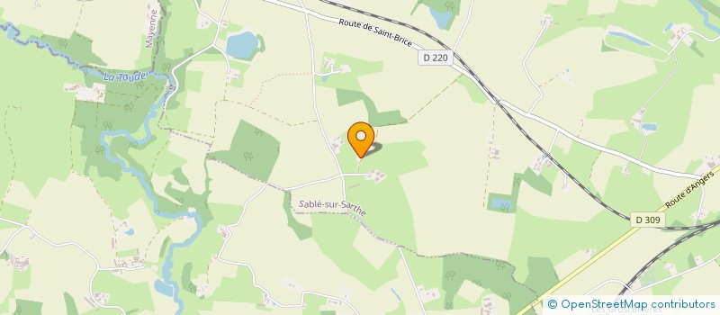 localisation de l'entreprise EXPLOITATION AGRICOLE A RESPONSABILITE LIMITEE SEVIN à AUVERS LE HAMON
