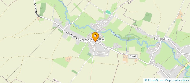 localisation de l'entreprise EXPLOITATION AGRICOLE A RESPONSABILITE LIMITEE SOUPLET NICOLAS à VERCHAIN-MAUGRE