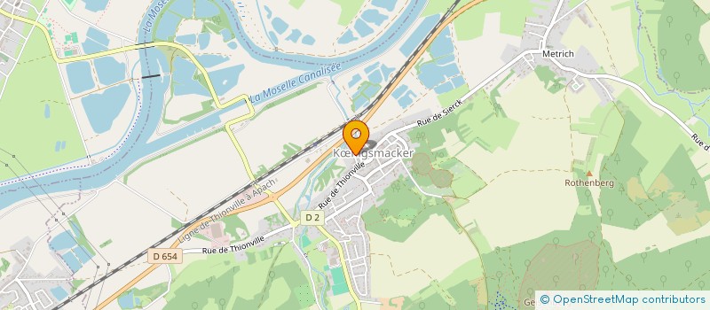 localisation de l'entreprise EXPLOITATION AGRICOLE A RESPONSABILITE LIMITEE ST ALBANY  OUDRENNE