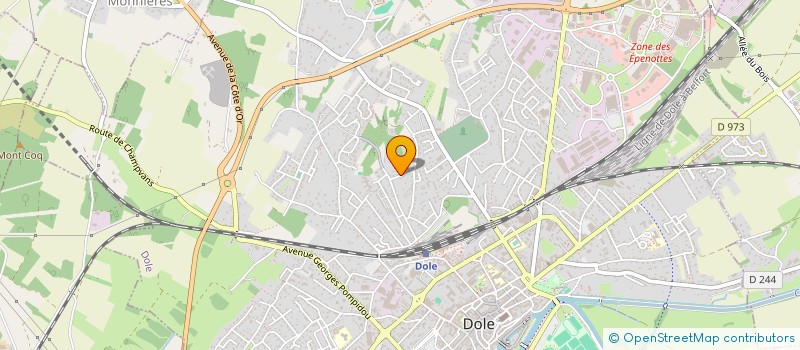 localisation de l'entreprise EXPLOITATION AGRICOLE A RESPONSABILITE LIMITEE TEPINIER  BAVERANS