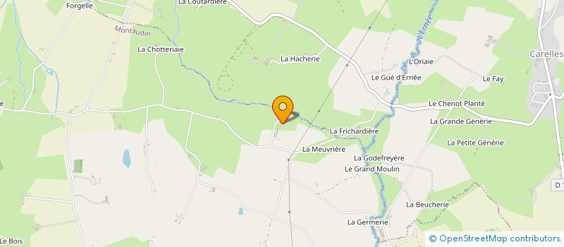 localisation de l'entreprise EXPLOITATION AGRICOLE A RESPONSABILITE LIMITEE TRIGUEL MICKAEL à MONTAUDIN