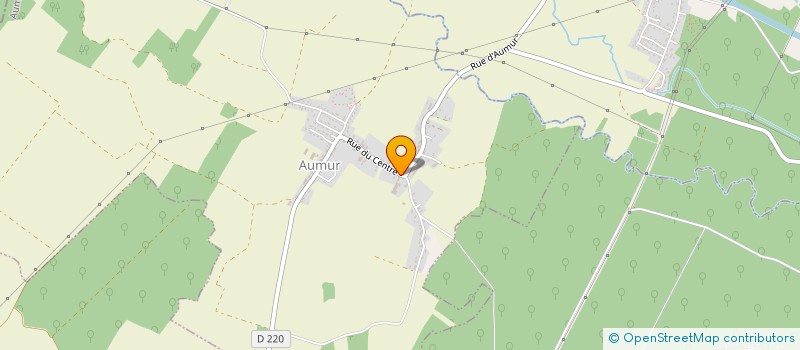 localisation de l'entreprise EXPLOITATION AGRICOLE A RESPONSABILITE LIMITEE VACHET  AUMUR