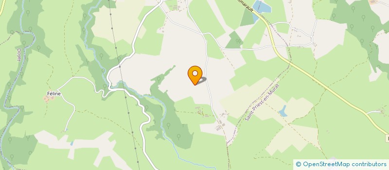 localisation de l'entreprise EXPLOITATION AGRICOLE A RESPONSABILITEE LIMITEE LE PORC-SAIN à VILLEFRANCHE D'ALLIER