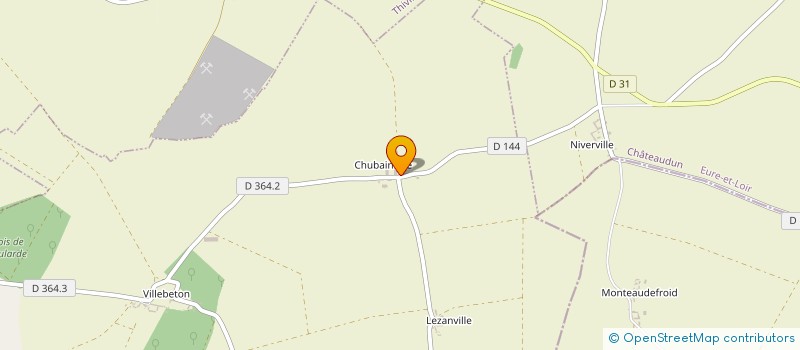 localisation de l'entreprise EXPLOITATION AGRICOLE DE CHUBLAINVILLE à CLOYES-LES-TROIS-RIVIERES