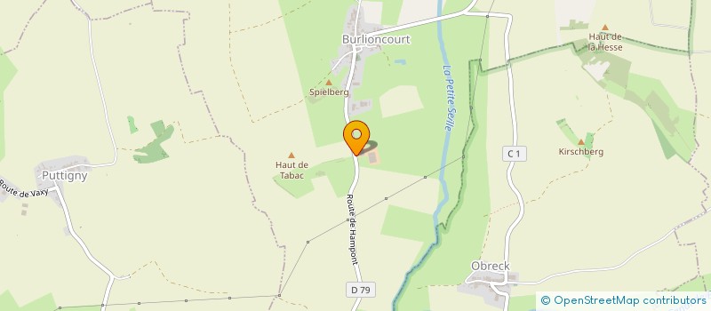 localisation de l'entreprise EXPLOITATION AGRICOLE UNIPERSONNELLE A RESPONSABILITE LIMITEE ARNOULD  BURLIONCOURT