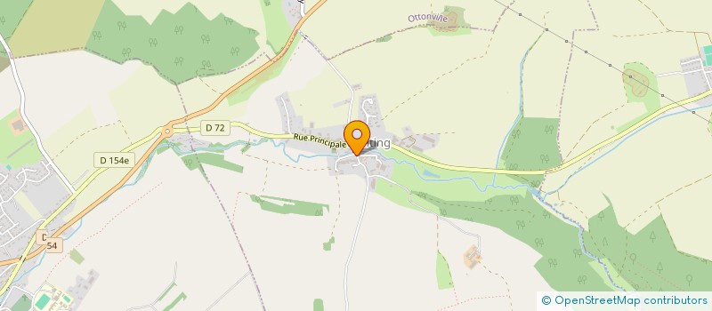 localisation de l'entreprise EXPLOITATION AGRICOLE UNIPERSONNELLE A RESPONSABILITE LIMITEE CLAUDE LACOUR  DENTING