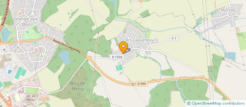 localisation de l'entreprise EXPLOITATION AGRICOLE UNIPERSONNELLE A RESPONSABILITE LIMITEE DES HIRONDELLES  SANRY-SUR-NIED