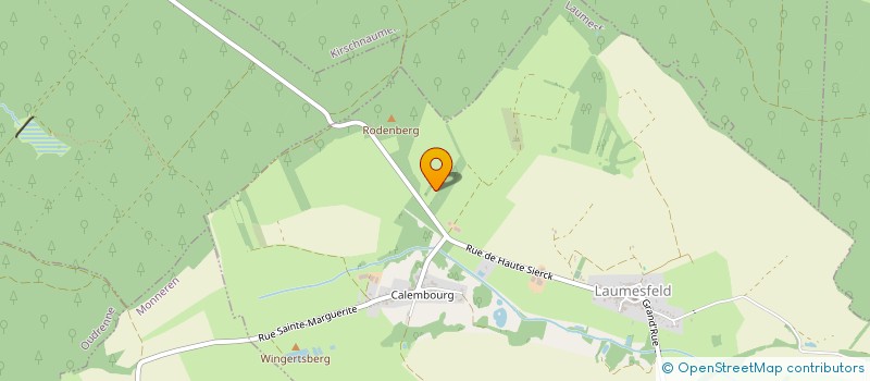 localisation de l'entreprise EXPLOITATION AGRICOLE UNIPERSONNELLE A RESPONSABILITE LIMITEE GELTZ  LAUMESFELD