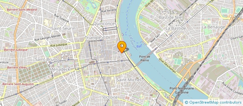 localisation de l'entreprise EXPLOITATION COMMERCE EN TOUT GENRE à BORDEAUX