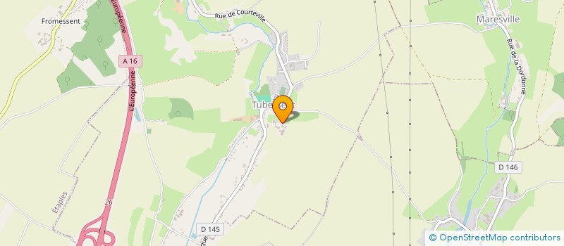 localisation de l'entreprise EXPLOITATION DELAPORTE DELIANNE  TUBERSENT