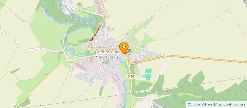 localisation de l'entreprise EXPLOITATION DES BOIS DE LA MEUSE  GONDRECOURT-LE-CHATEAU