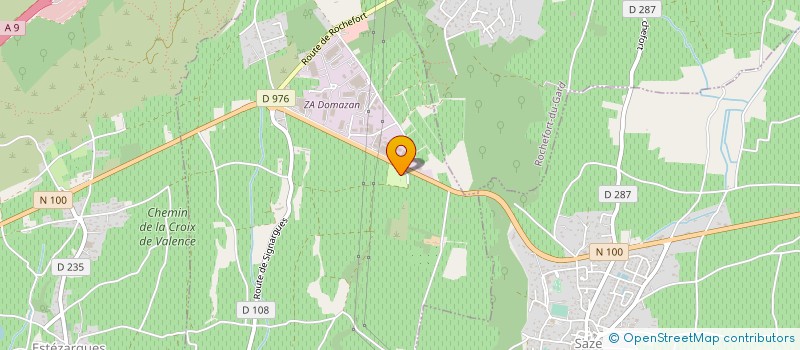 localisation de l'entreprise EXPLOITATION DES ETS APPLANAT à DOMAZAN