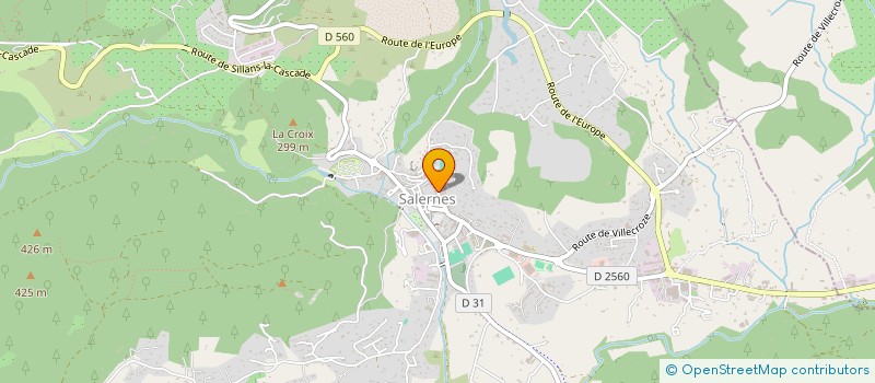 localisation de l'entreprise EXPLOITATION DES ETS BREST à SALERNES
