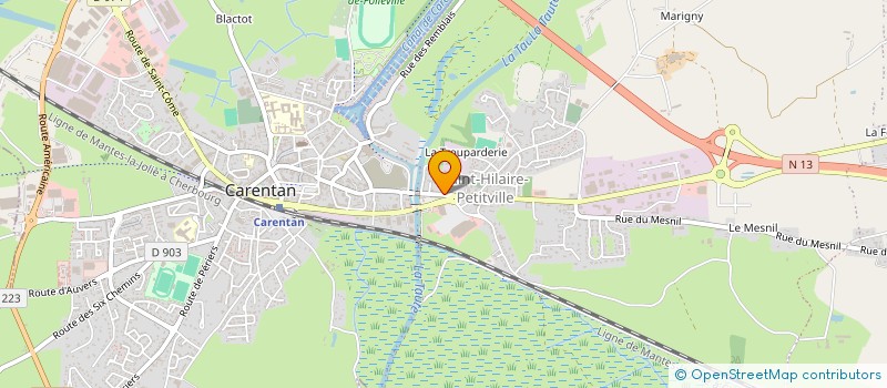 localisation de l'entreprise EXPLOITATION DIESNIS à CARENTAN-LES-MARAIS