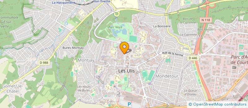 localisation de l'entreprise EXPLOITATION DIRECTE à LES ULIS