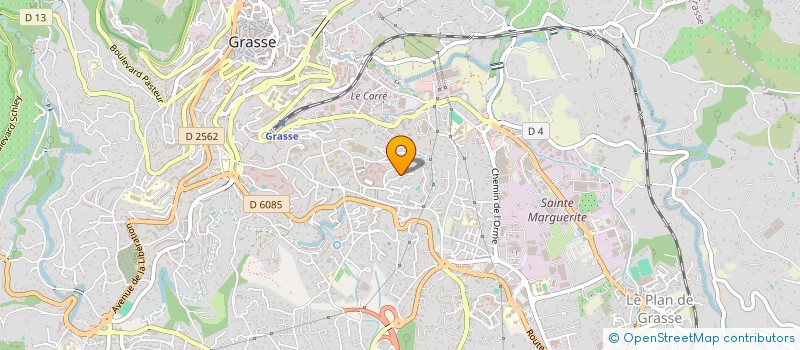 localisation de l'entreprise EXPLOITATION ENTREPRISES BONELLI MATHIEU à GRASSE