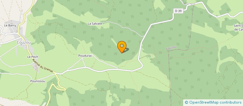 localisation de l'entreprise EXPLOITATION ETS GARRIGUES  GRAMAT