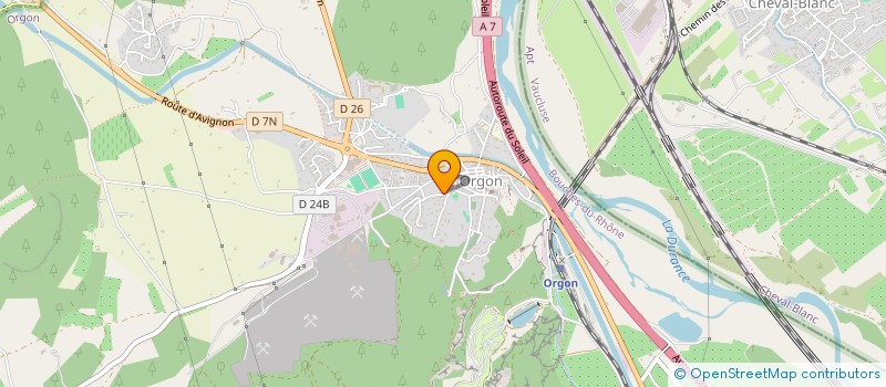 localisation de l'entreprise EXPLOITATION EUROPEENNE BOIS COMMINGES  ORGON