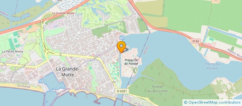 localisation de l'entreprise EXPLOITATION FAMILLE SCHNOEBELEN  LA GRANDE-MOTTE