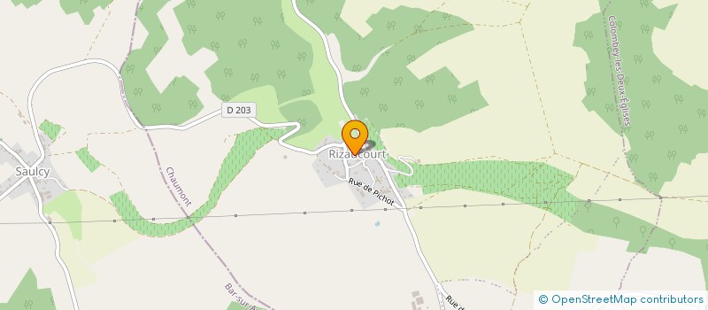 localisation de l'entreprise EXPLOITATION FINOT à COLOMBEY LES DEUX EGLISES