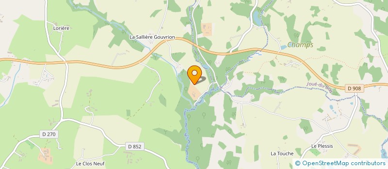 localisation de l'entreprise EXPLOITATION FORESTIERE HUARD à MAGNY-LE-DESERT